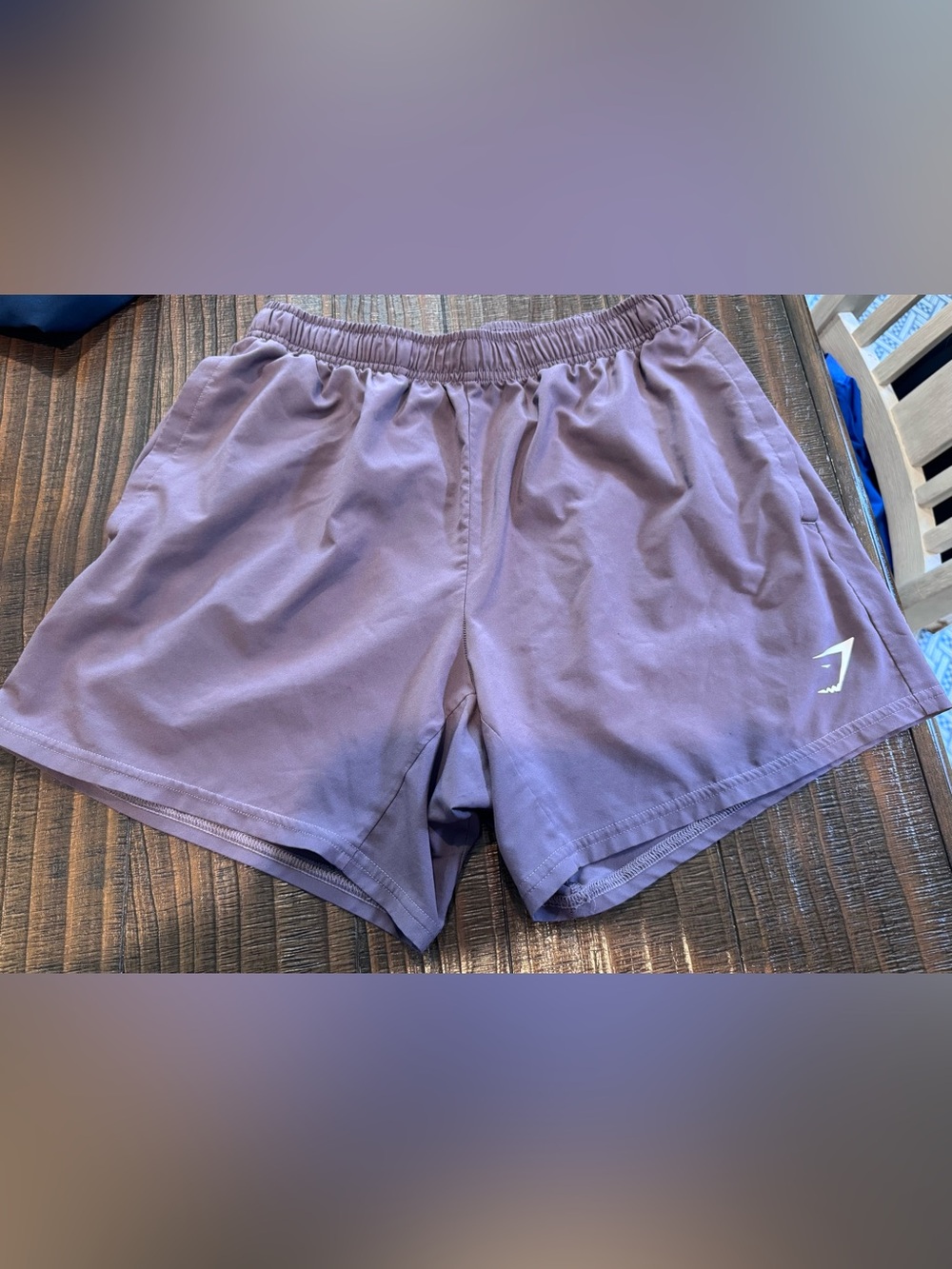 Gymshark Men's Purple Athletic Shorts M